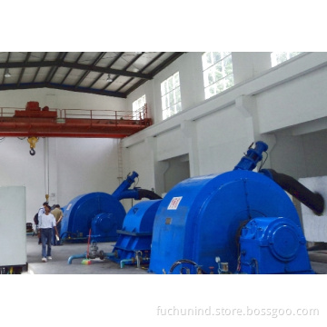 Water Turbine/ Pelton Turbine (double nozzle) / Hydro Turbine/ Turbine Generator Unit/High Quality